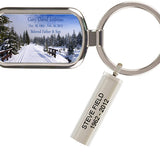 High Country Winter Keychain Keepsake
