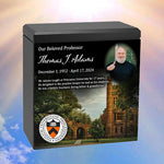 College or University Professor or Dean Cremation Urn - Photo & Mascot