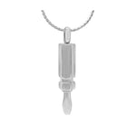 Screw Driver Ash Stainless Pendant Urn - Love Charms™ Option