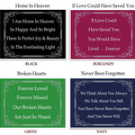 Scroll Poem Plates For Cremation Urns