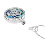 Sea Turtle Shimmering Beach Rainbow Jewelry Urn - Love Charms® Option
