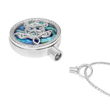 Sea Turtle Shimmering Beach Rainbow Jewelry Urn - Love Charms® Option
