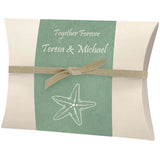 Seafoam Starfish Peaceful Pillow® Water Burial Cremation Urn - Biodegradable Burial At Sea Urn - Wide River Urn