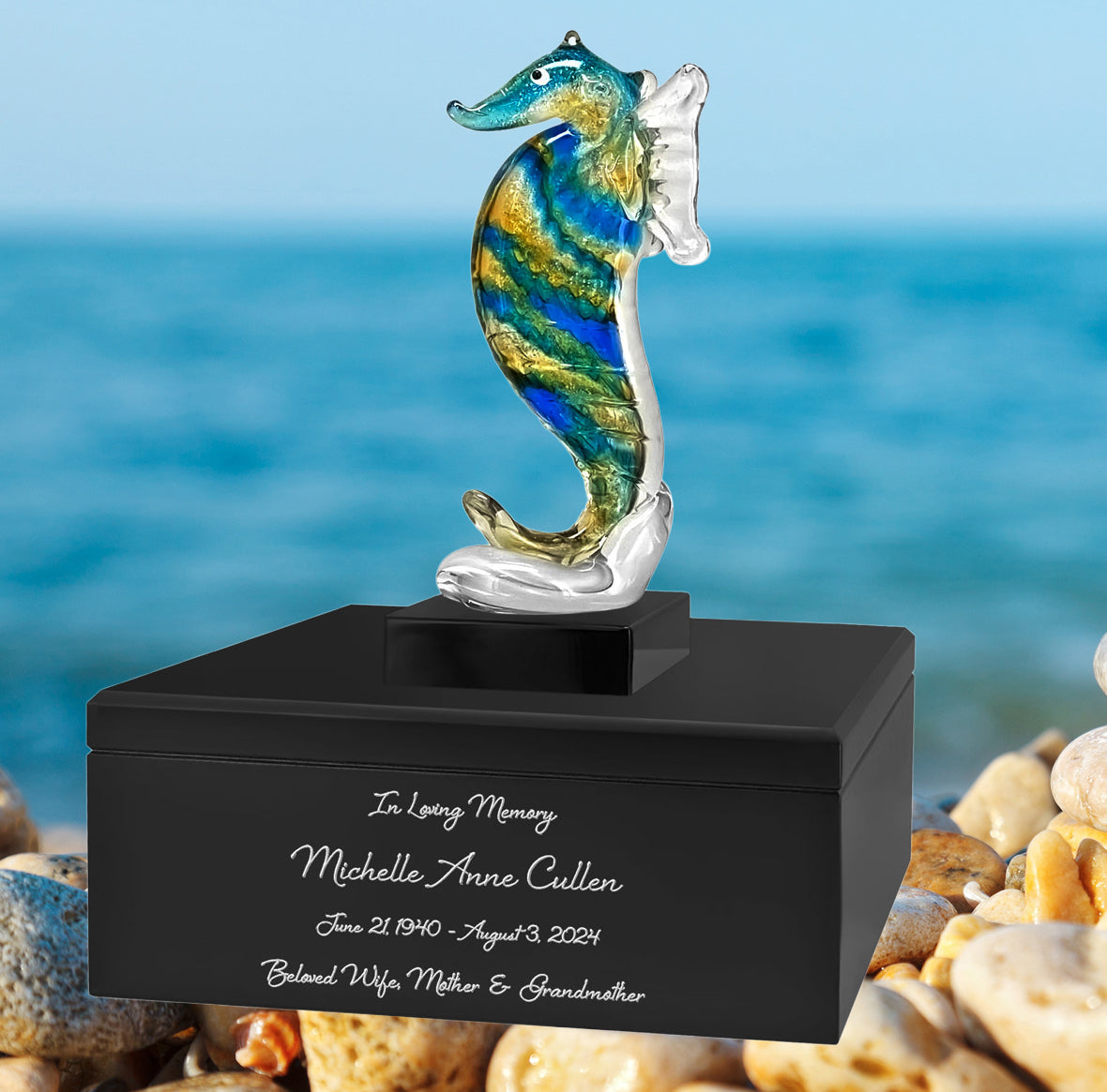 Oceanic Crystal Art Adult Cremation Urn Collection