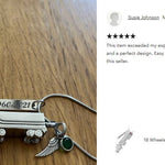 Truck 18 Wheeler Semi Pendant Urn - Love Charms® Option