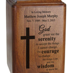 God Grant Me The Serenity Prayer Urn
