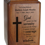God Grant Me The Serenity Prayer Urn