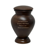 Serenity Infant Photo Cremation Urn - Free Engraving
