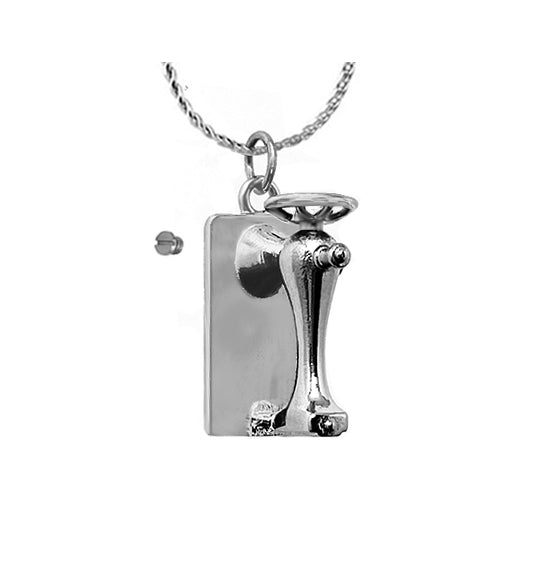 Sewing Machine Jewelry Ash Urn - Love Charms™ Option