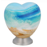 Sea Shells Keepsake Heart Urn