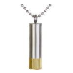 Shotgun Shell Keepsake Pendant Urn - Love Charms Option