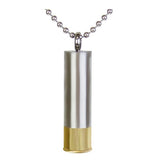 Shotgun Shell Keepsake Pendant Urn - Love Charms Option