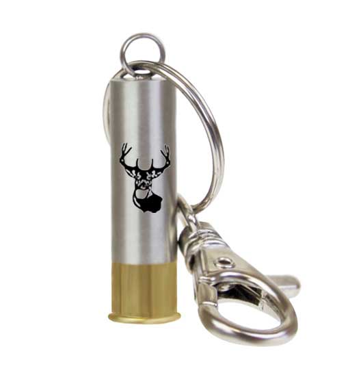 Shotgun Shell Deer Keychain Urn