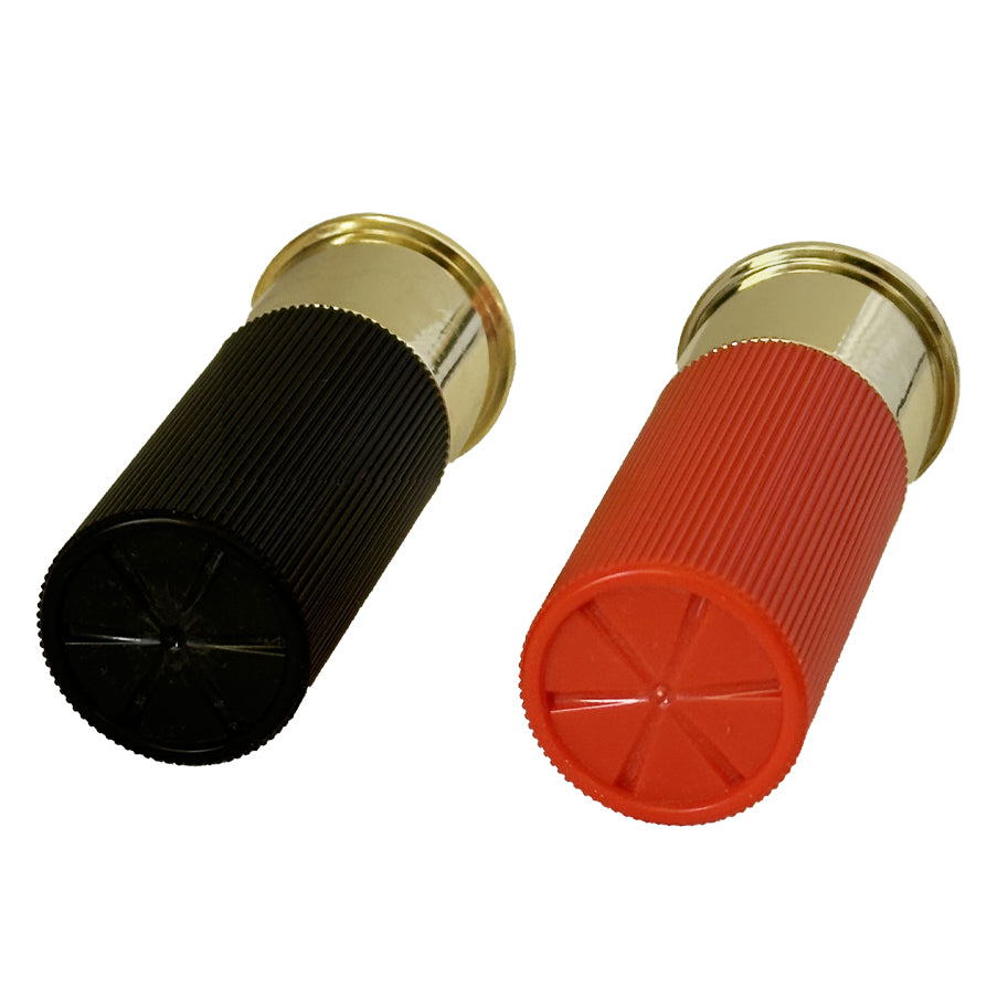 Shotgun Keepsake or Scattering Tube Urn - Choose Red or Black - Mini Stand Option