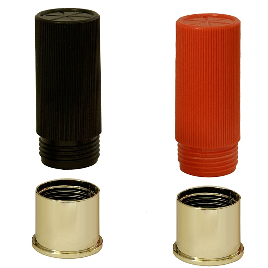 Shotgun Keepsake or Scattering Tube Urn - Choose Red or Black - Mini Stand Option