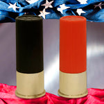 Shotgun Keepsake or Scattering Tube Urn - Choose Red or Black - Mini Stand Option