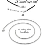 Hourglass Silver Cremation Jewelry Urn - Love Charms Option