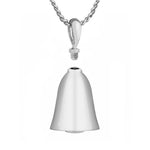 Perfect Silver Bell Ash Urn - Love Charms™ Option