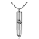 Semi Truck Bullet Pendant Urn - Love Charms Option