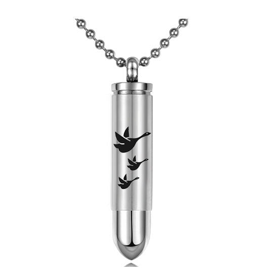 Duck Bullet Pendant Urn - Love Charms™ Option