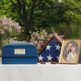 Assured Adult Urn Vault - Grey - White - Navy - Black