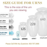 Wings of an Angel Heavenly Keepsake Urn - Engraving Option