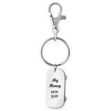 Skateboard Keychain Keepsake Urn