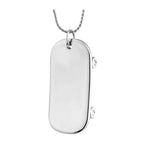 Skateboard Pendant Ash Urn - Love Charm Option