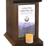 Stairway Poem Urn