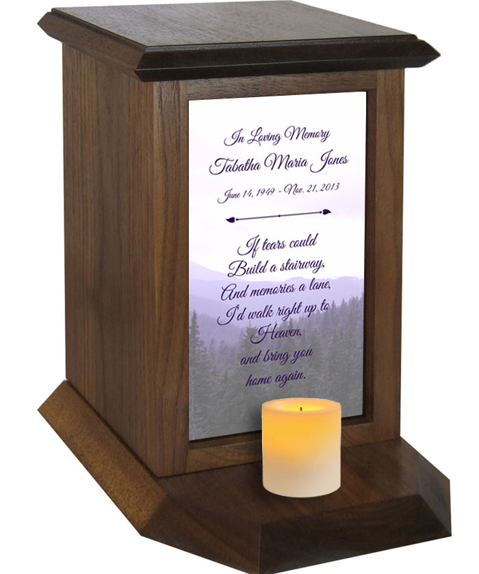 Smokey Mountain Poem Urn