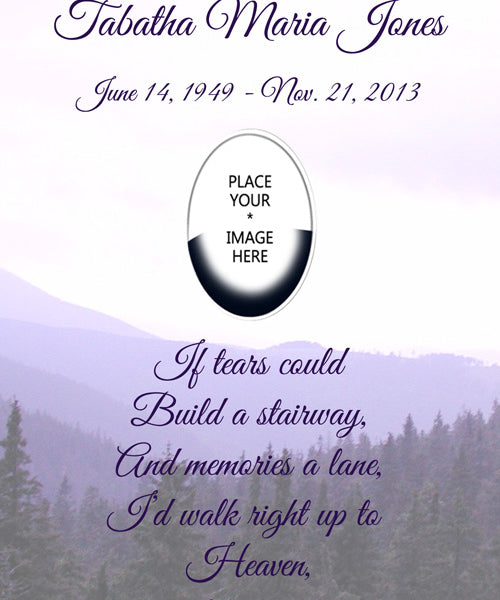 Build A Stairway Poem Urn