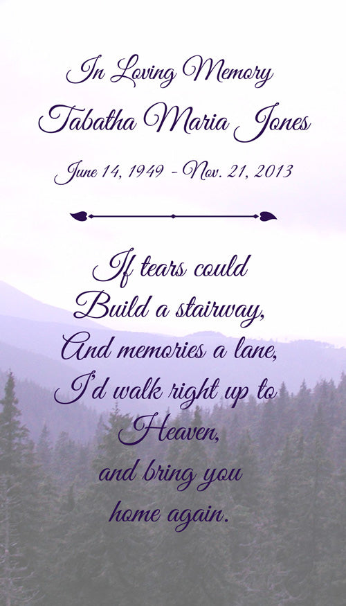 Heaven Poem Urn