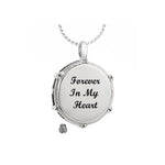 Snare Drum Ash Jewelry Urn - Love Charms™ Option