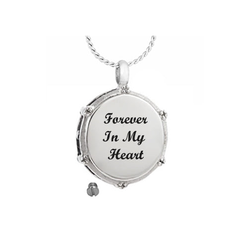Snare Drum Ash Jewelry Urn - Love Charms™ Option 