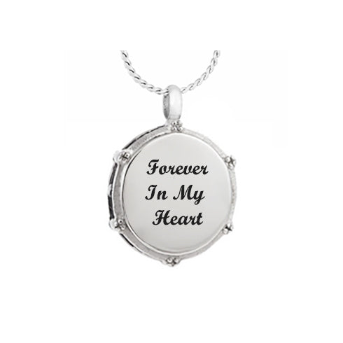Snare Drum Ash Jewelry Urn - Love Charms™ Option 