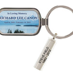 Snow Capped Mountain Keychain Urn