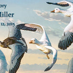 Snow Geese Keychain Urn