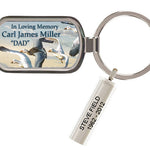 Snow Geese Keychain Urn