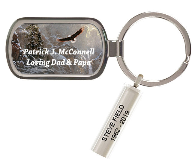 Soaring High Keychain Urn by Abraham Hunter