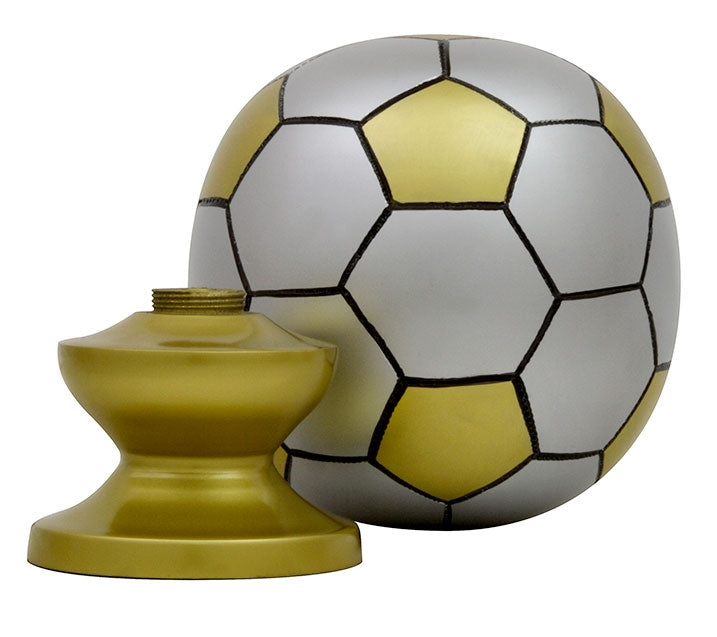 Soccer Brass Adult Urn