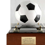 Soccer Ball Case Memorial Urn