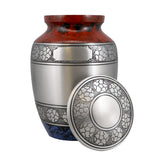 Soccer Red White & Blue Medium Urn