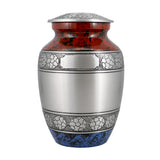 Soccer Red White & Blue Medium Urn