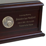Soccer Ball Birch Cremation Urn