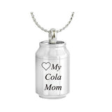 Love Heart Can Keepsake Urn - Love Charms Option