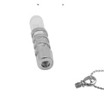 Rings of Love Stainless Glass Pendant Urn