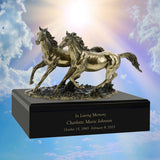Spirited Horses Art Sovereign Animal™ Adult Cremation Urn