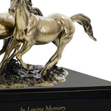 Spirited Horses Art Cremation Urn 
