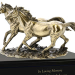 Spirited Horses Art Cremation Urn 