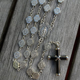 St. Benedict Rosary Necklace Urn